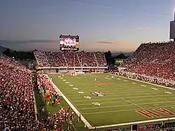 Rice-Eccles Stadium on the campus of the University of Utah