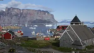 Salliaruseq, a landmark of Uummannaq