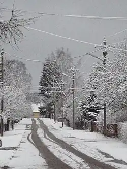 Uus Street in Taebla