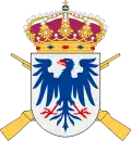 Coat of arms of the Värmland Regiment (I 2/Fo 52) 1977–1994 and the Värmland Brigade (IB 2) 1994–2000.