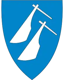 Coat of arms of Vågsøy(1987-2019)