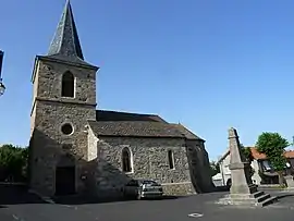 The church in Védrines-Saint-Loup