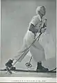 Ski suit in white Khasa, 1934