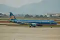 Vietnam Airlines Airbus A321-200 taxiing at Noi Bai International Airport