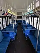 Interior view, 1999 Gillig Phantom of Santa Clara Valley Transportation Authority (Sunnyvale, California)