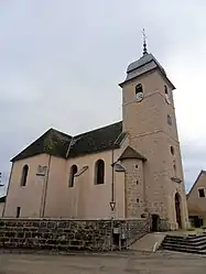 The church in Vadans