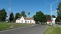 Former railway station at Valčiūnai