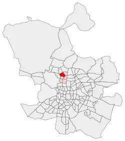 Location of Valdeacederas