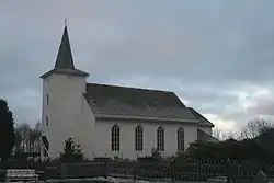 View of the Valestrand Church