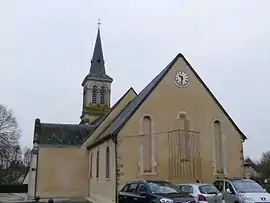 The church in Valframbert