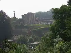 Tourists queueing at Valkenburg castle