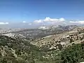 Valley between Potamia and Moni, Naxos. View from road from Apeiranthos to Filoti