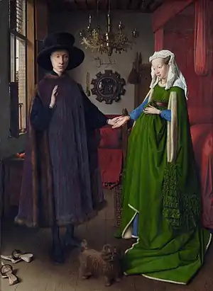 4. The Arnolfini Portrait by Jan van Eyck (National Gallery)