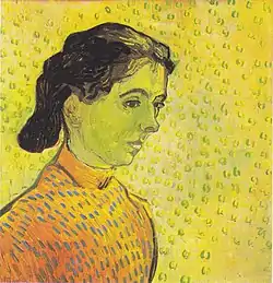 The Little Arlesienne (Head of a Girl)1890Kröller-Müller Museum, Otterlo, Netherlands (F518)