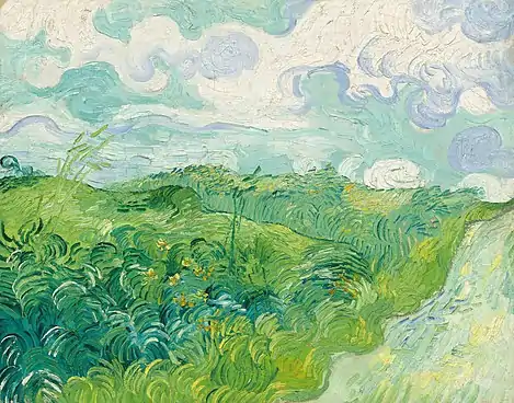 Field with Green Wheat, 1890, National Gallery of Art, Washington, D.C. (F807)