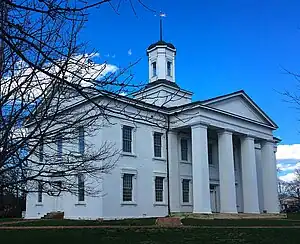 Image 36Vandalia State House, the former state capitol. It was built in 1836 and is maintained by the Illinois Historic Preservation Agency. Photo credit: Art davis (from Portal:Illinois/Selected picture)