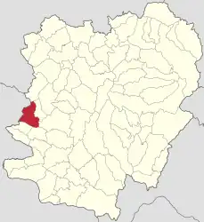 Location in Caraș-Severin County