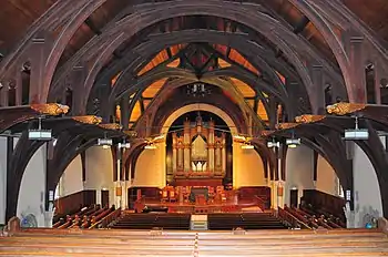 Interior of the Vassar Chapel