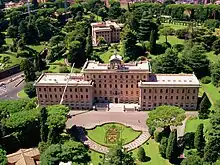 Image 16Palace of the Governorate of Vatican City State (from Gardens of Vatican City)