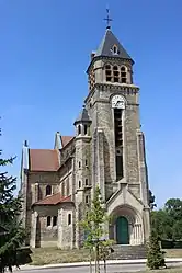 The church in Vaubecourt