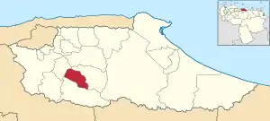 Location in Miranda