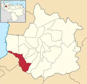 Location in Trujillo