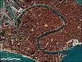 Venice, Basic structure: S-shape