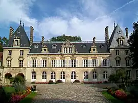 The chateau of Aramont, in Verberie