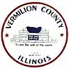 Official seal of Vermilion County, Illinois