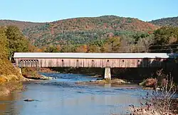 Image 6The West Dummerston Bridge, the longest covered bridge in Vermont (from Vermont)