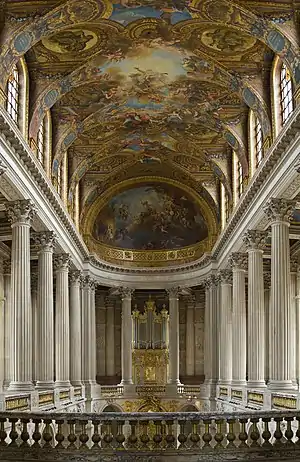 Chapel of the Palace of Versailles, Versailles, France, 1696–1710