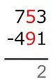 9 + ... = 5The required sum (5) is too small.