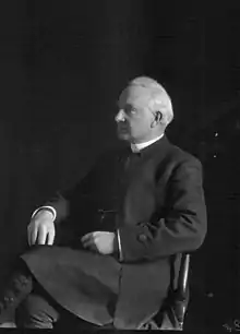 Waterfield, photographed in connection with the Synod of the Clergy of the Diocese of Hereford, 18 May 1927.