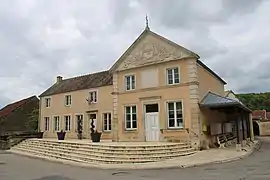 The town hall in Vesaignes-sous-Lafauche