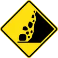 (W5-V132) Falling Rocks (right) (Used in Victoria)