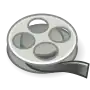 A reel of film (vector logo)