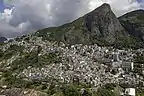 Aerial view of Vidigal