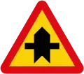 Intersection with priority