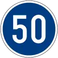 Minimum speed limit