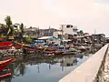 Fishing boats along Munting Ilog