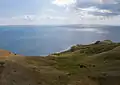 View on Kerch Strait from the tower of Yeni Kale Lighthouse