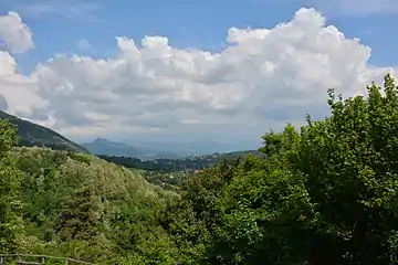 Villa Toeplitz, View from the main balcony