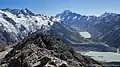 View from the summit of Mount Ollivier