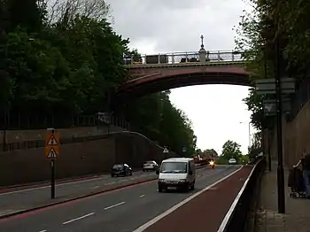 Image 11Hornsey Lane Bridge, Archway, more commonly known as "Suicide Bridge".