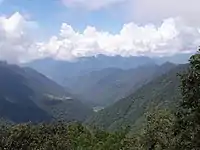 View of Athang from Dolebchen