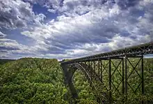 Image 2The iconic New River Gorge Bridge near Fayetteville (from West Virginia)