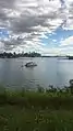 View of the harbour and the Sydney Harbour Bridge from Vaucluse