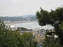 View over Kamakura's Sagami Bay