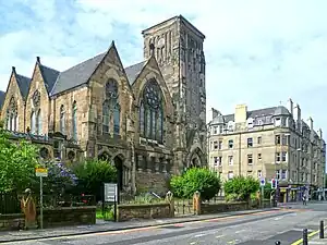 St. Oswald's Parish Church (with reduced tower), Viewforth