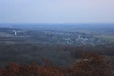 Blue Mounds viewed from Blue Mound State Park.